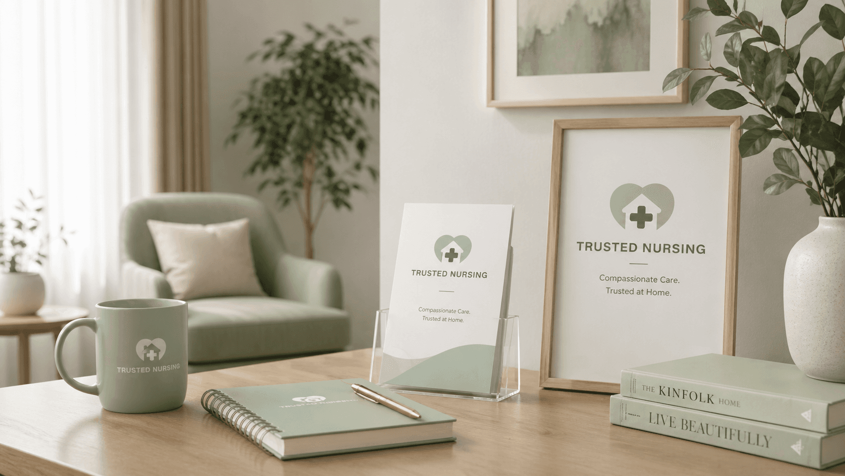 Trusted Nursing branded care materials